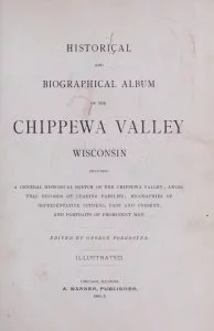 Historical and biographical album of the Chippewa Valley, Wisconsin title page